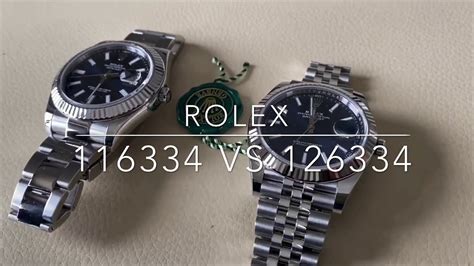 rolex 116334 year|rolex 116334 vs 126334.